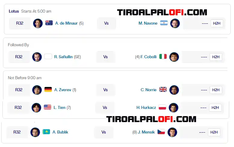 atp pekin central jueves1 octubre 2026