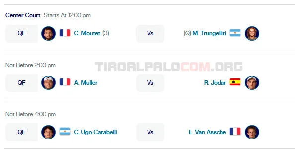 atp marrakech partidos viernes3 abril 2026 tiroalpalo