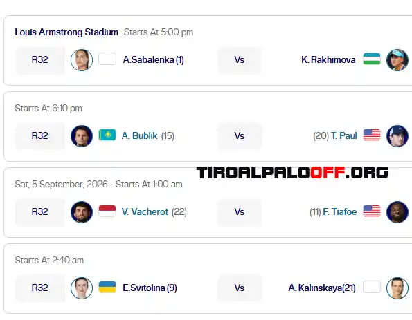 us open armstrong viernes4 septiembre 2026 tiroalpalo