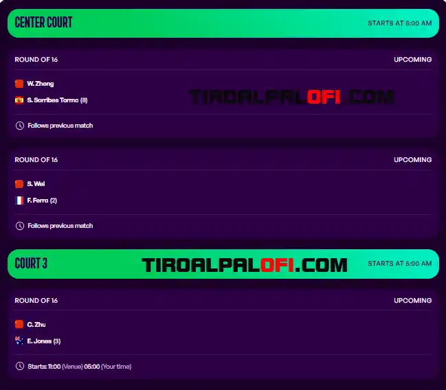 wta pekin miercoles30 septiembre 2026